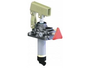 意大利OMFB公司PMS+VS系列雙作用液壓手動泵，排量12cc/25cc/45cc，壓力：350bar/300bar/270bar，帶安全閥。操作單作用液壓油缸，油箱安裝。