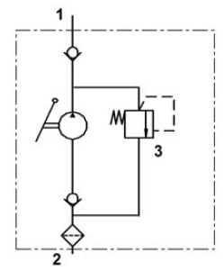 GLNX型手動泵原理圖 | hydraulic hand pumps